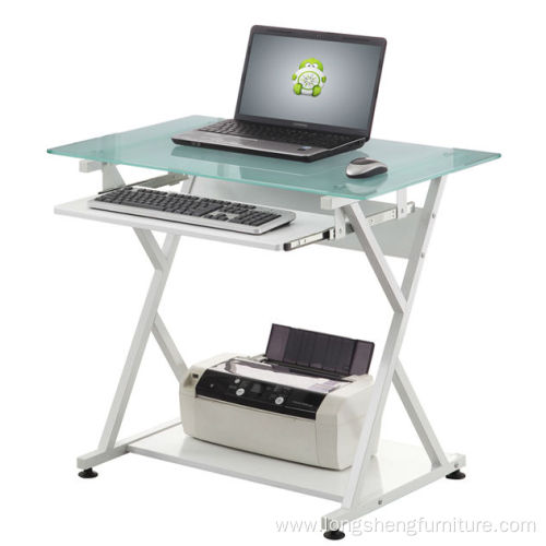 Children glass laptop desk for study